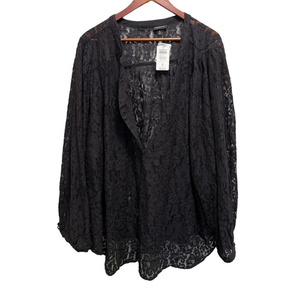 Torrid Harper Lace Pullover Long Sleeve Blouse Size 5x - Picture 6 of 8